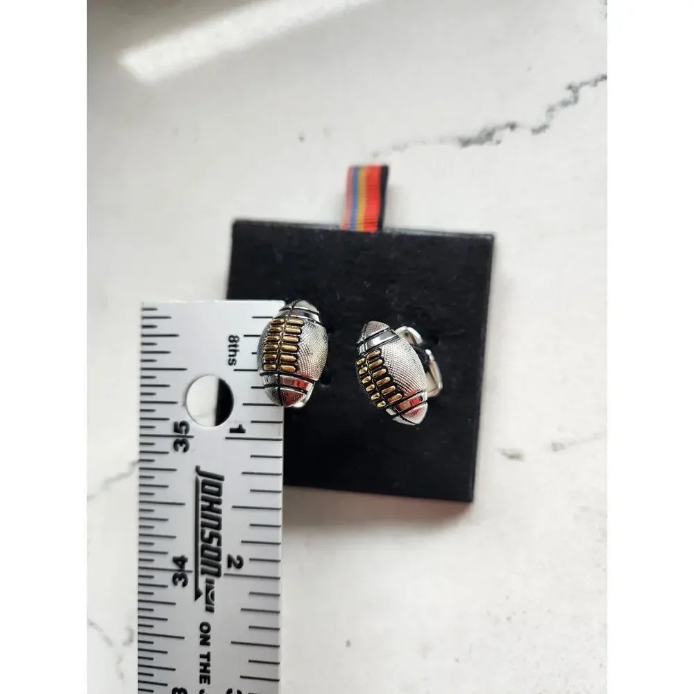 NIB Paul Smith Metal CUFFLINKS Football
